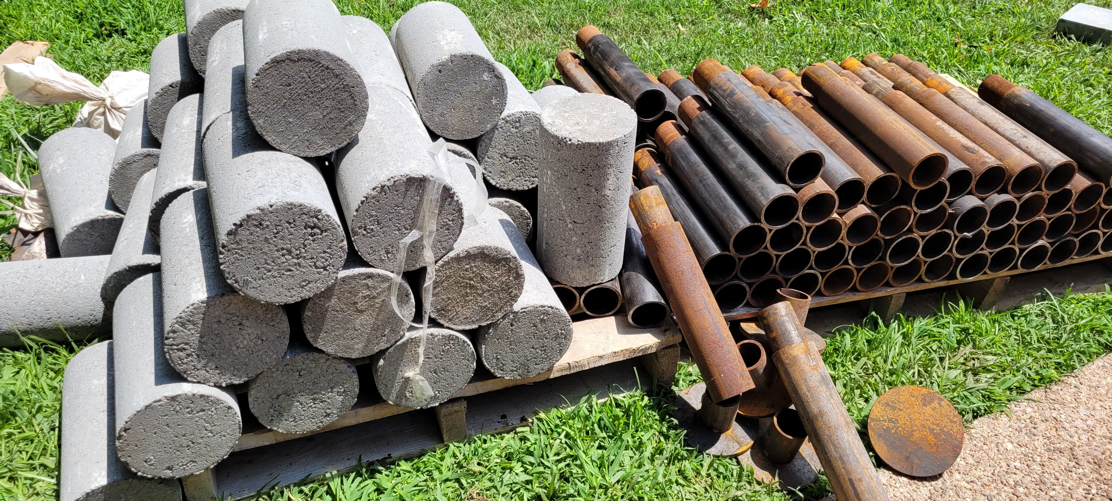 Steel pier hybrid system components for foundation repair